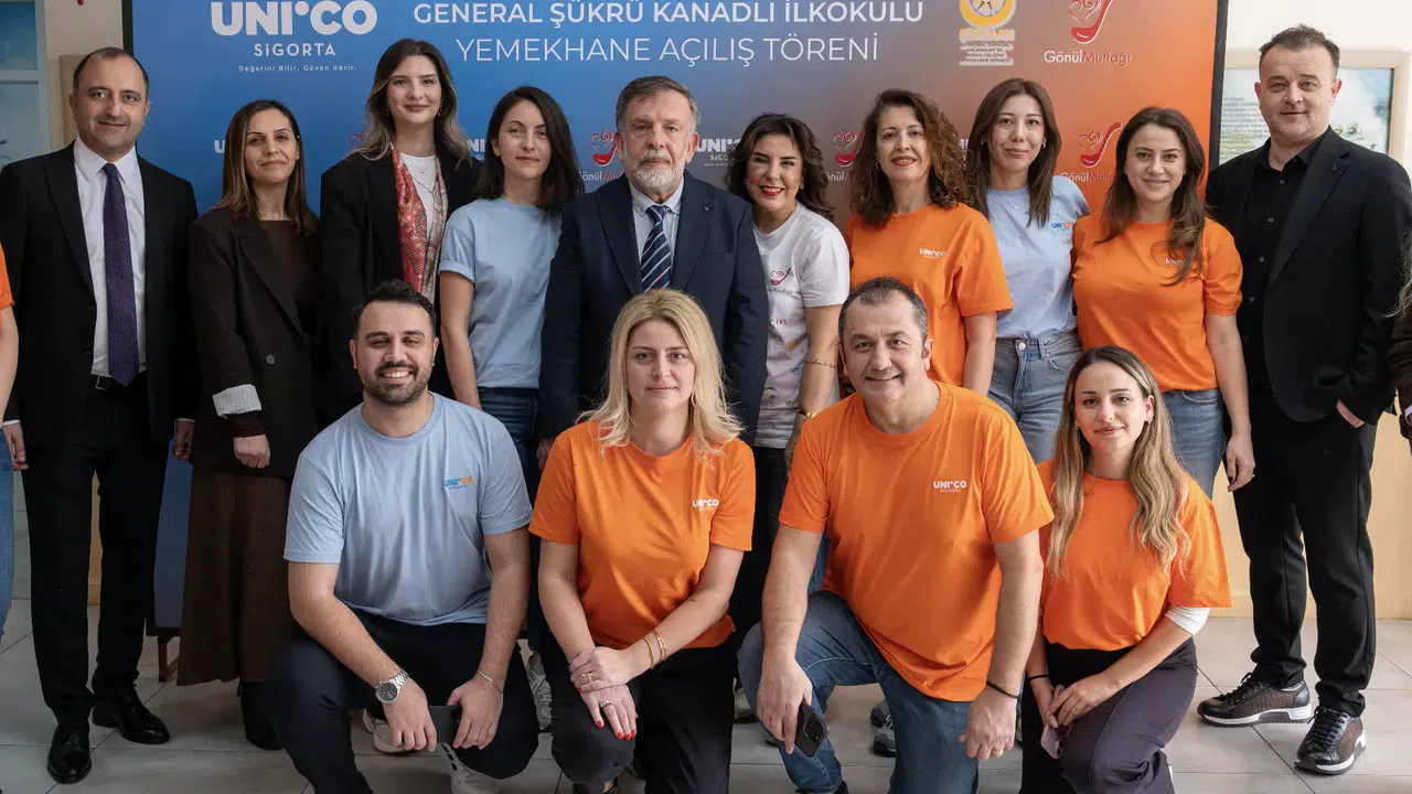 Unico Sigorta'dan Hatay'da üçüncü okul yemekhanesi projesi