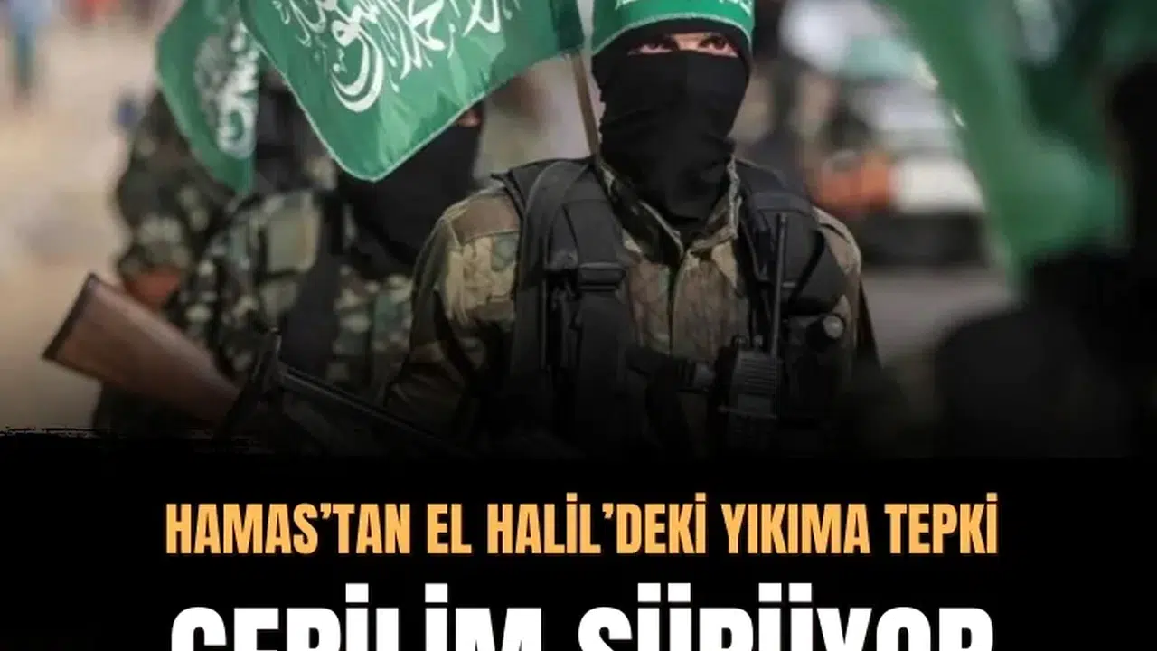 Hamas’tan El Halil’deki yıkıma tepki: 40 kişinin yaşadığı bina yerle bir edildi
