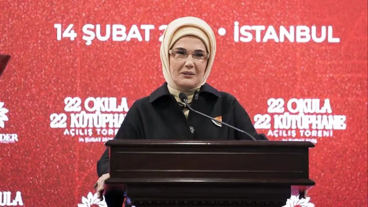 Emine Erdoğan Kütüphane Projesini Paylaştı! '22 Okula 22 Yeni Bilgi Yuvası'