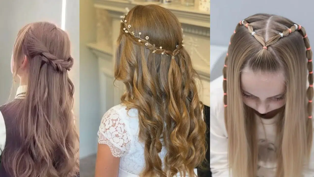 Kız çocuk düğün saç modelleri nelerdir?