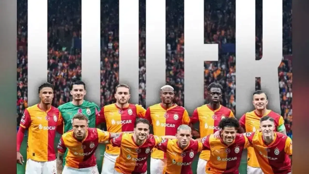 Son Düdükle Paylaşım Geldi! Galatasaraylı İsimlerden Liderlik Göndermesi