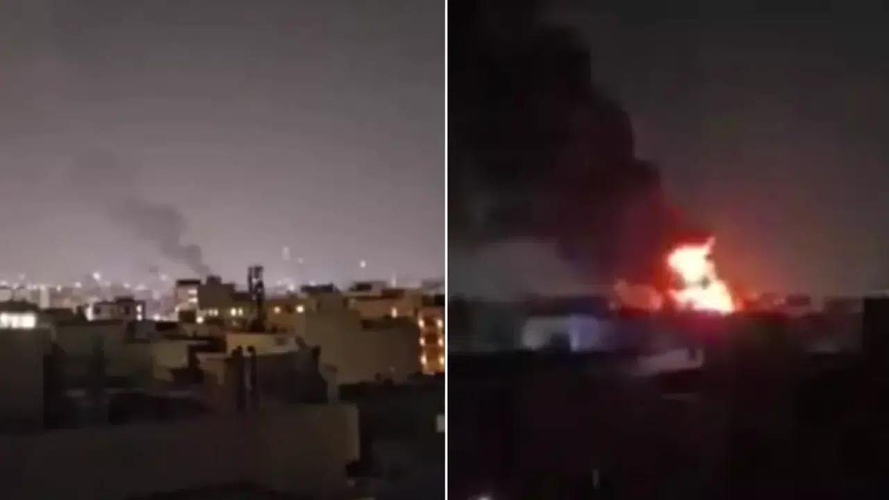 Tahran’da askeri tesiste korkutan yangın! Bölgeden dumanlar yükseldi