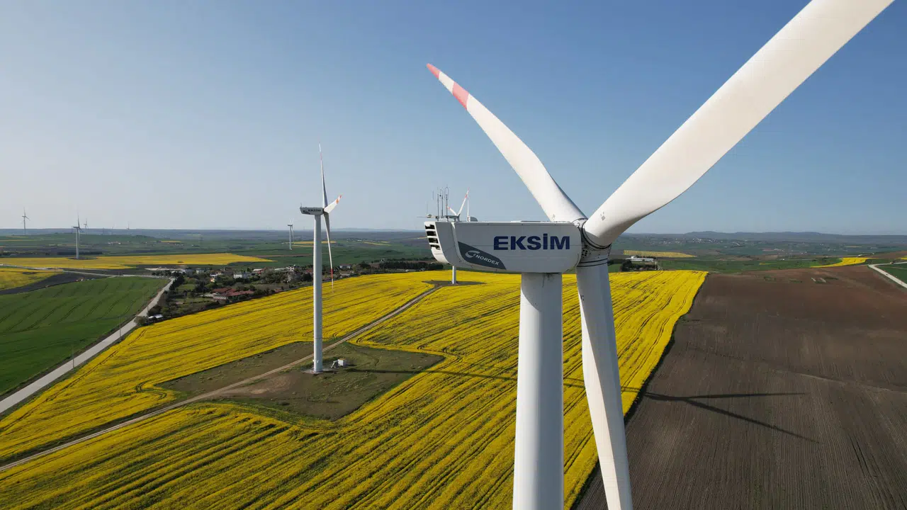 Rüzgar enerjisinde Türkiye’de ilk üçte 2025, Eksim Enerji’nin yılı oldu