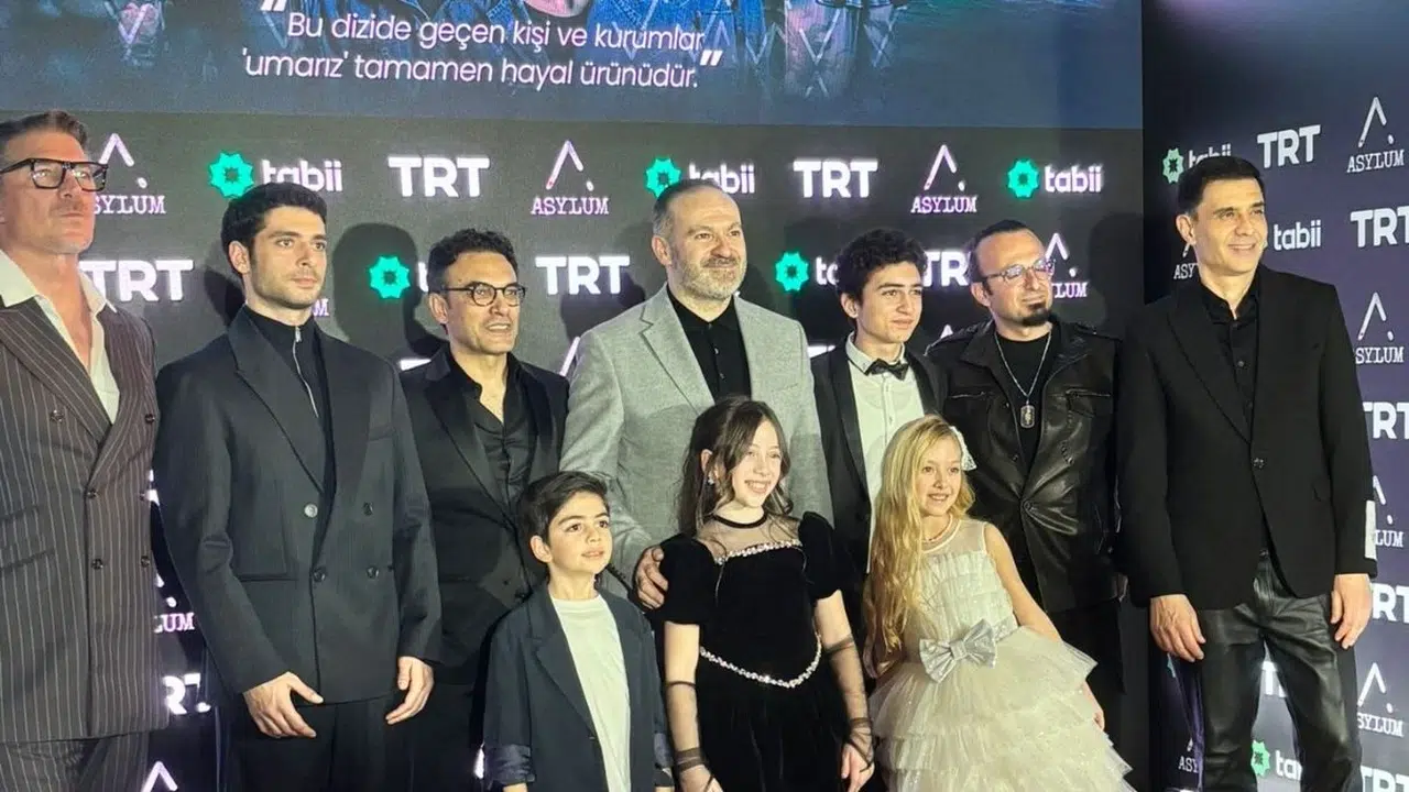 Asylum dizisi ilk kez görücüye çıktı: Tabii’de yayınlanacak yapım için görkemli gala!