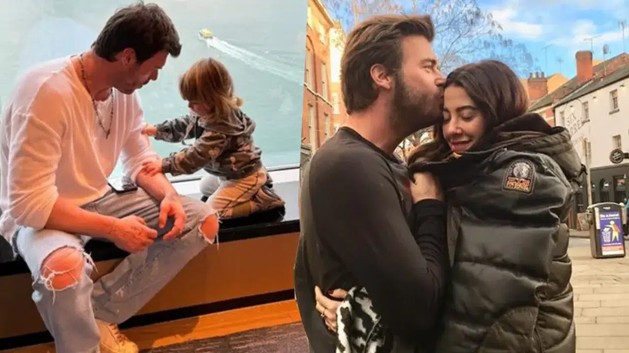 Kıvanç Tatlıtuğ Bodrum’da Eşi Başak Dizer ile Deniz Kenarında Keyif