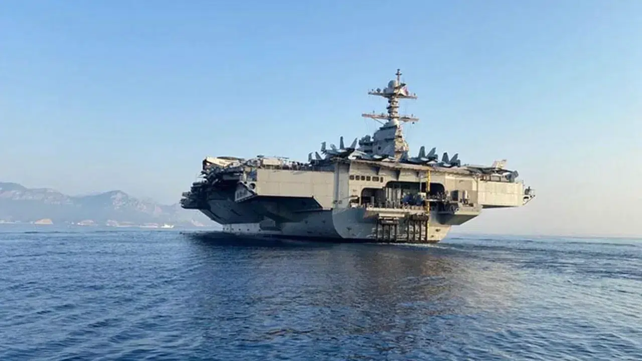 13 Milyar Dolarlık Dev Gemide Bitmeyen Kriz! USS Gerald R. Ford’da Kanalizasyon Alarmı