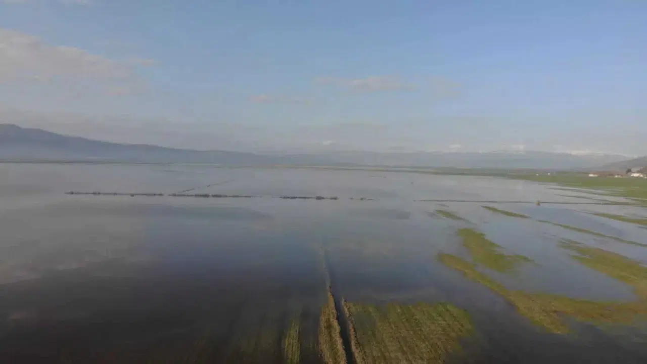 Kahramanmaraş Türkoğlu’nda 20 bin dönüm tarım arazisi su altında