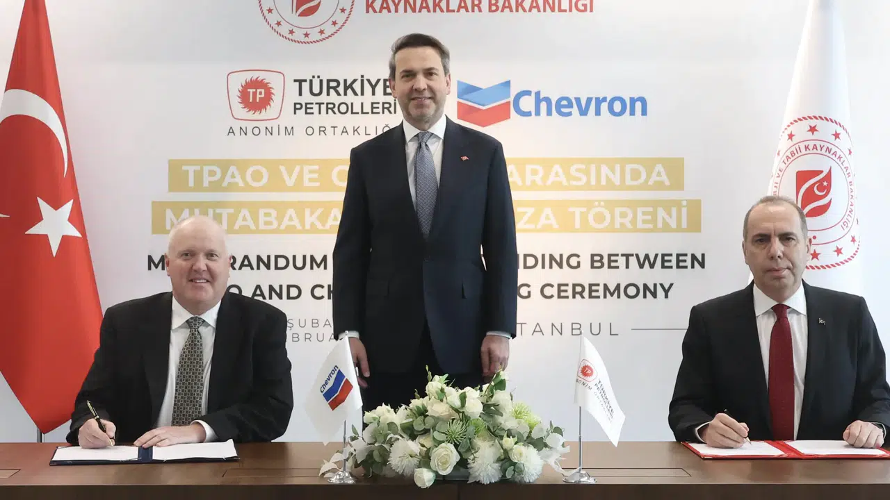 TPAO ile Chevron'dan anlaşma! Küresel enerji hamlesi