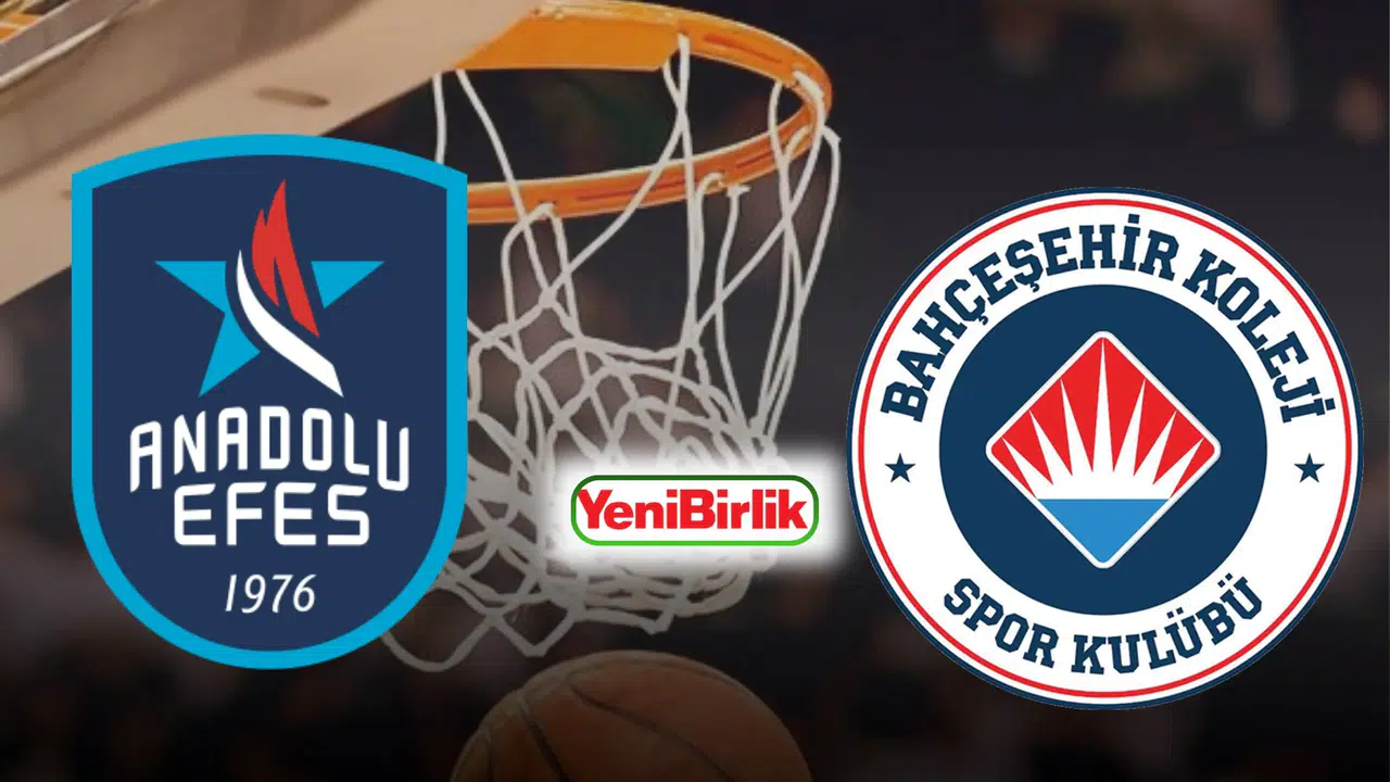 Bahçeşehir - Anadolu Efes Maçı A Spor CANLI ve ŞİFRESİZ İZLE