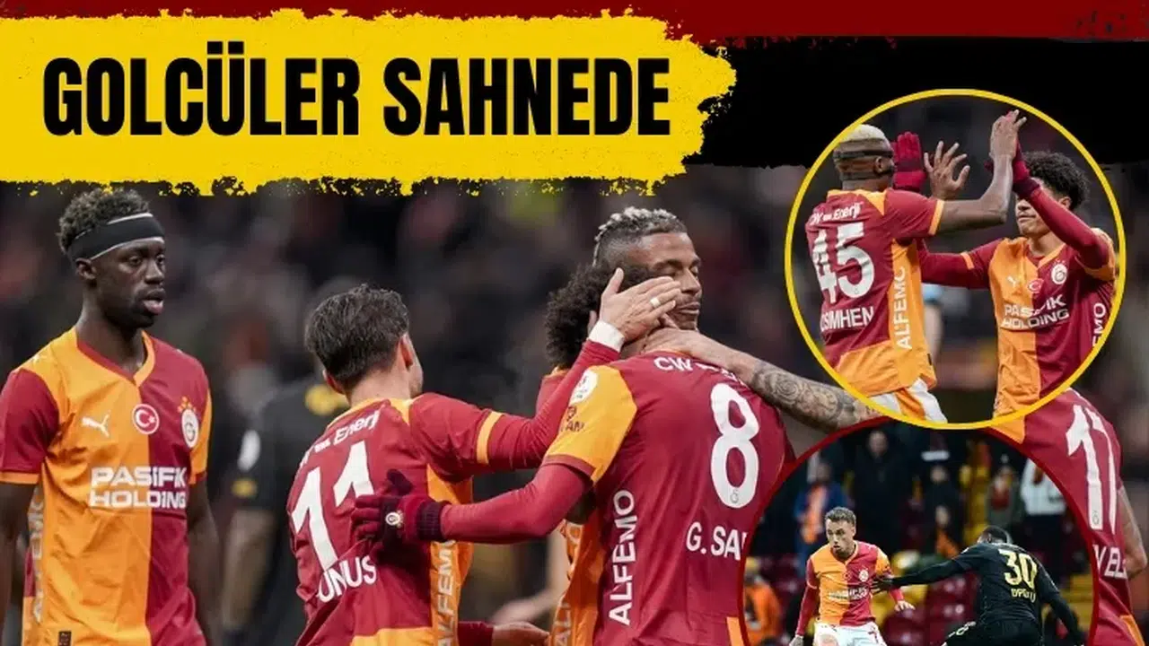 Galatasaray’dan zirve gövde gösterisi: Kayserispor karşısında dört gollü zafer