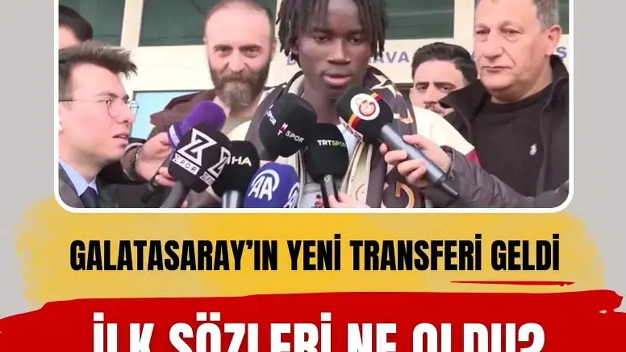 Galatasaray genç orta saha Renato Nhaga’yı İstanbul’a getirdi! İşte ilk sözleri