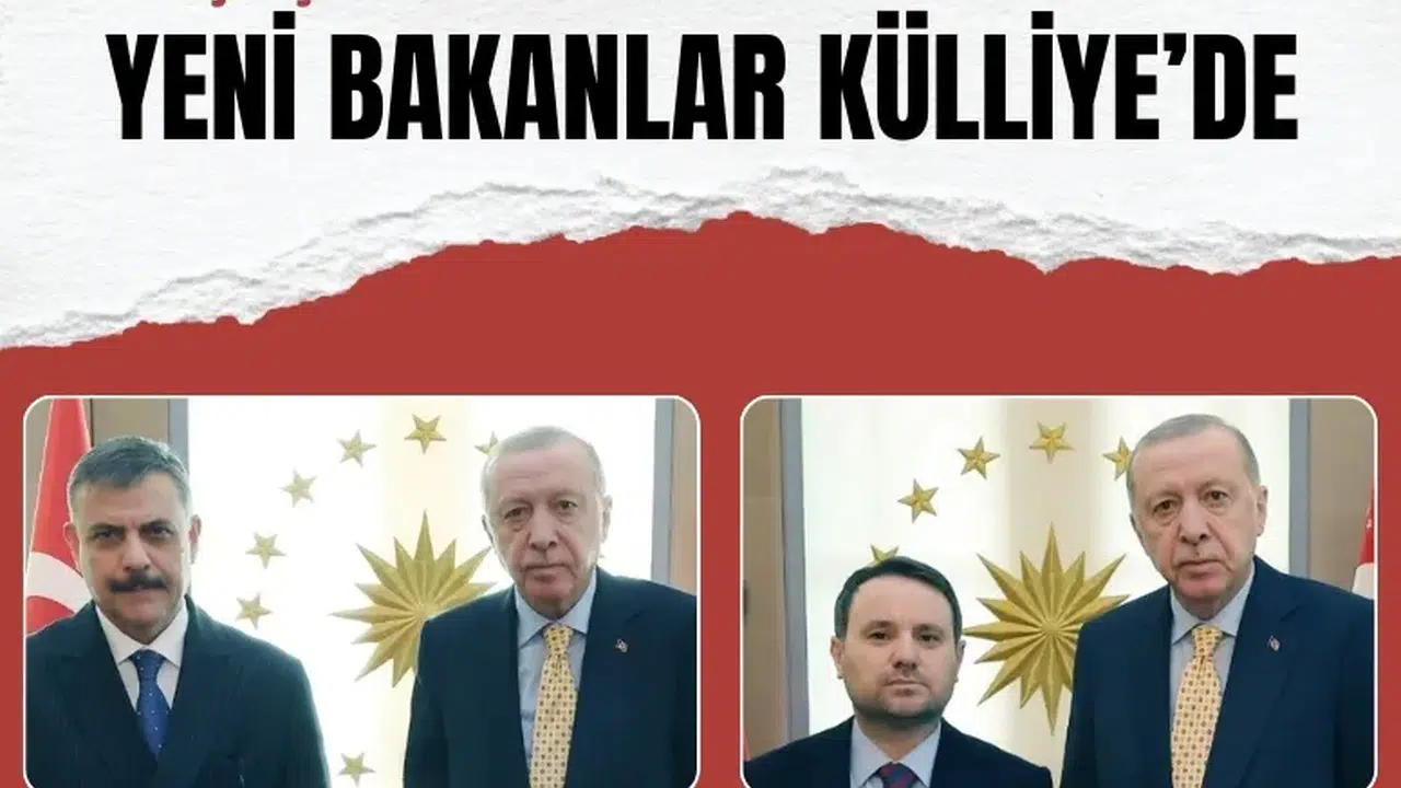 TBMM’de yemin eden Mustafa Çiftçi ve Akın Gürlek, Erdoğan’la bir araya geldi