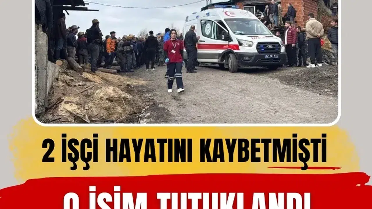 Zonguldak’taki maden göçüğünde 2 can kaybı: İşletme sahibi tutuklandı