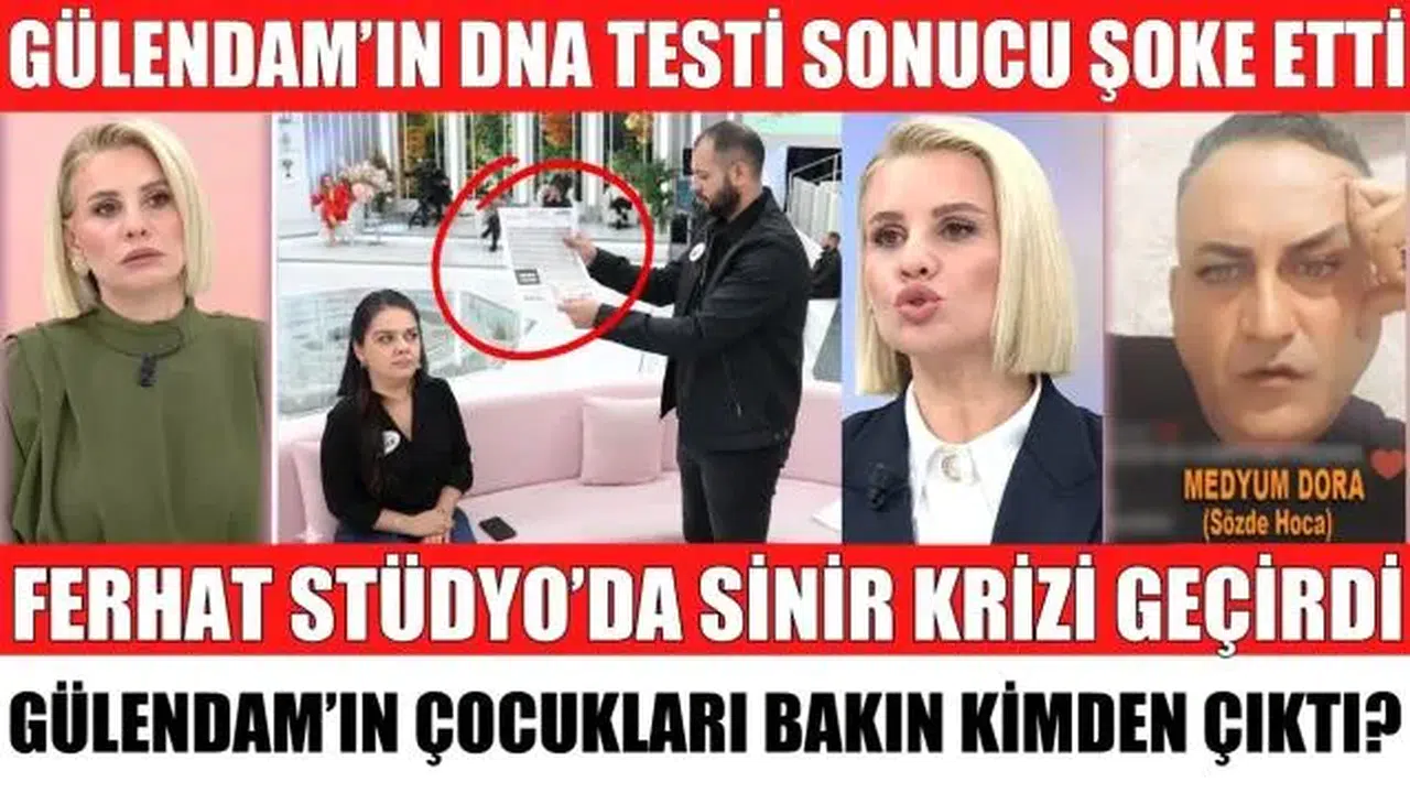 Esra Erol Gülendam ile Ferhat DNA testi sonucu ne çıktı, genetik test sonucu çocukların biyolojik bağı neyi gösterdi?