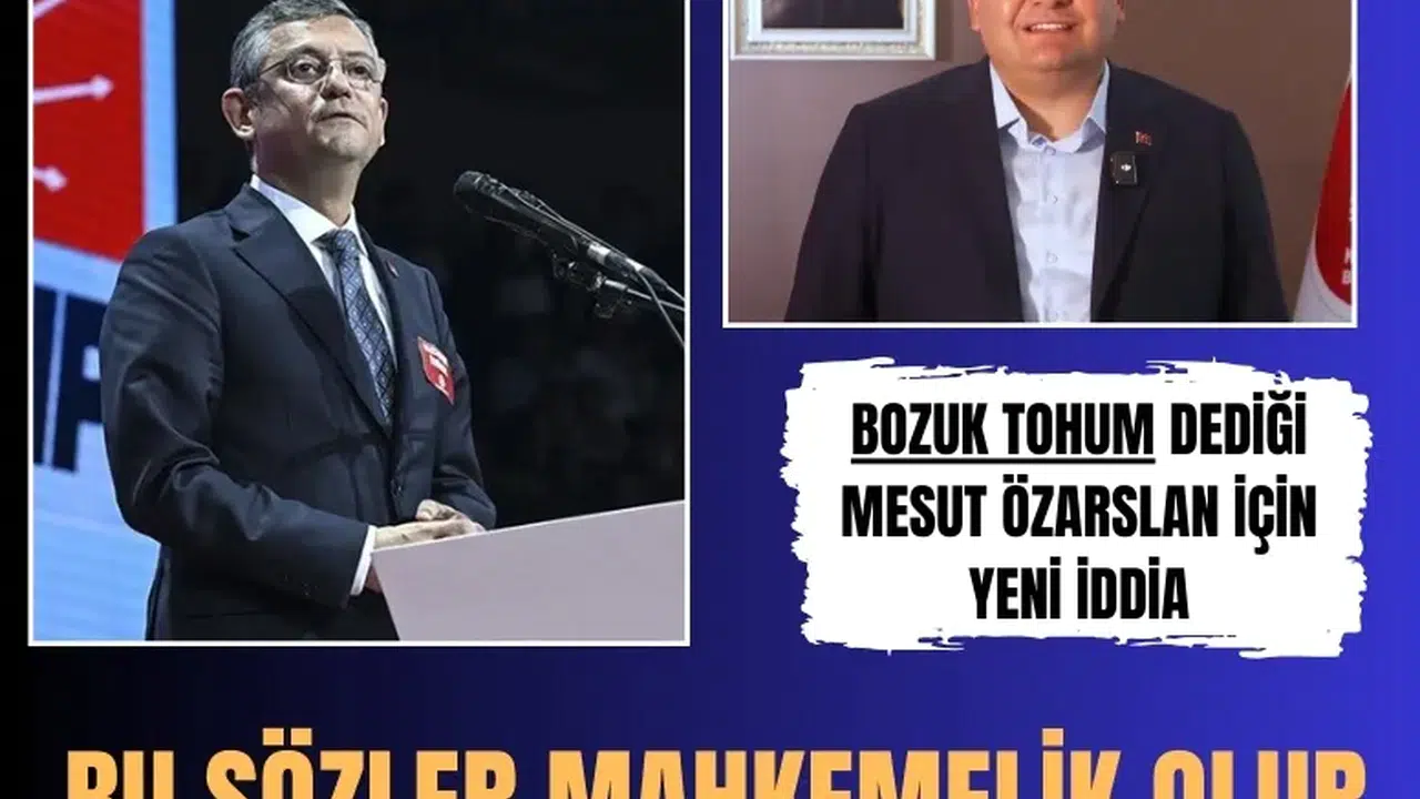 CHP Genel Başkanı Özgür Özel’den Keçiören Belediyesi ve Mesut Özarslan açıklaması