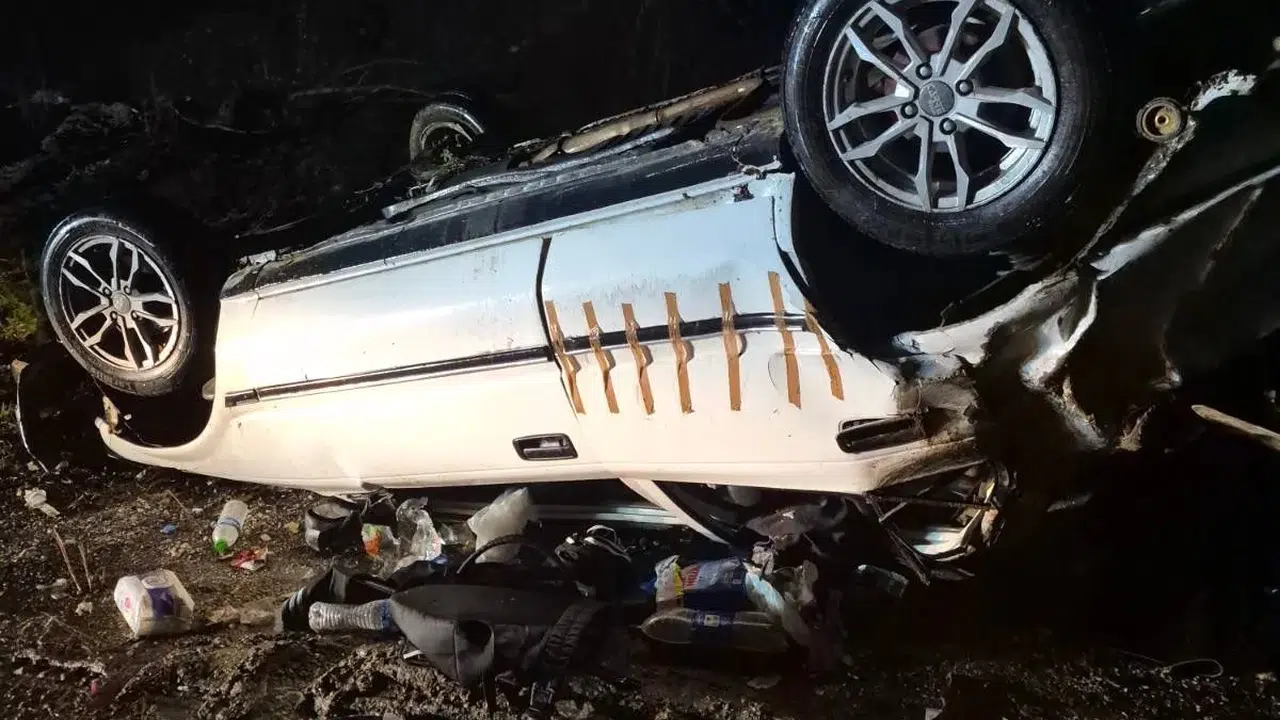 Bursa’da viraj faciası! Genç sürücü ölümle burun buruna geldi