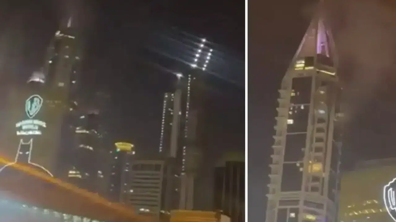 İran’dan Misilleme! Dubai’nin Simgesi Marina Kulesi İHA'ların Hedefi Oldu