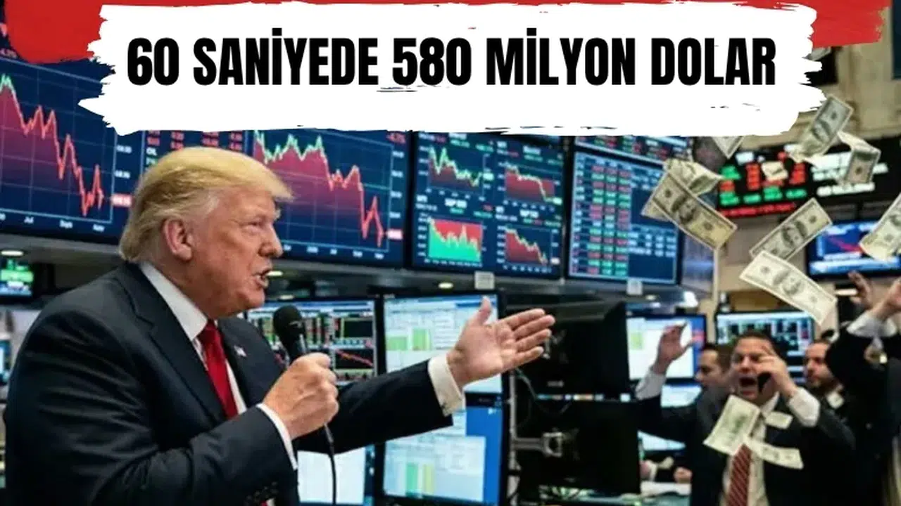 Trump açıklaması öncesi piyasalarda 580 milyon dolarlık şok hareket
