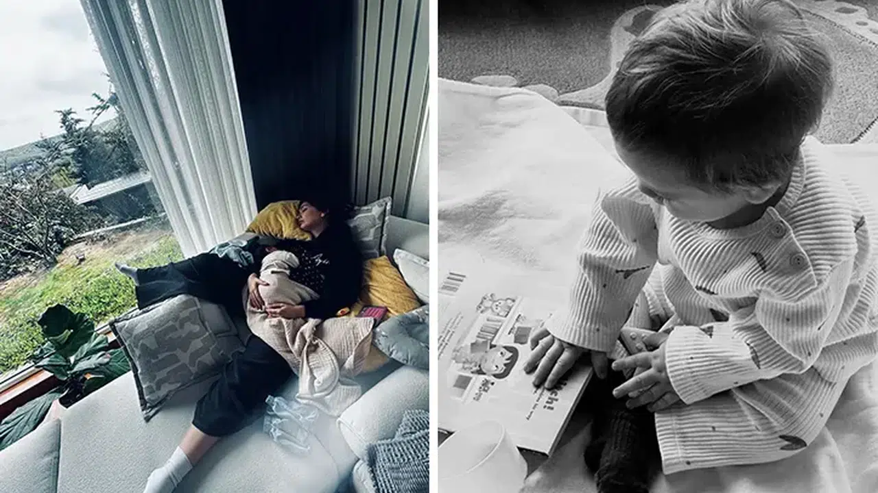 Neslihan Atagül Sosyal Medyada Gündem Oldu! Oğlu Aziz’in Oyun Anlarını Paylaştı