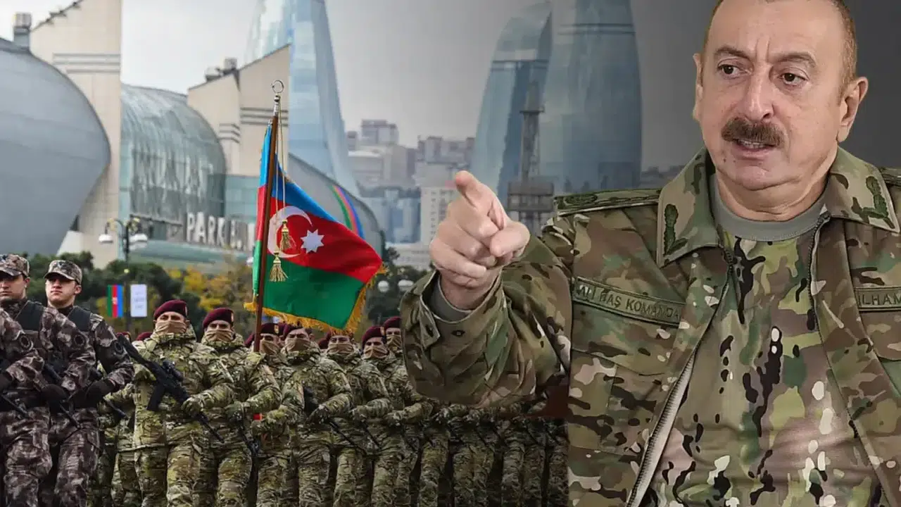 İHA saldırısı sonrası Azerbaycan’da askeri hareketlilik! Topçu birlikleri sınıra ilerliyor