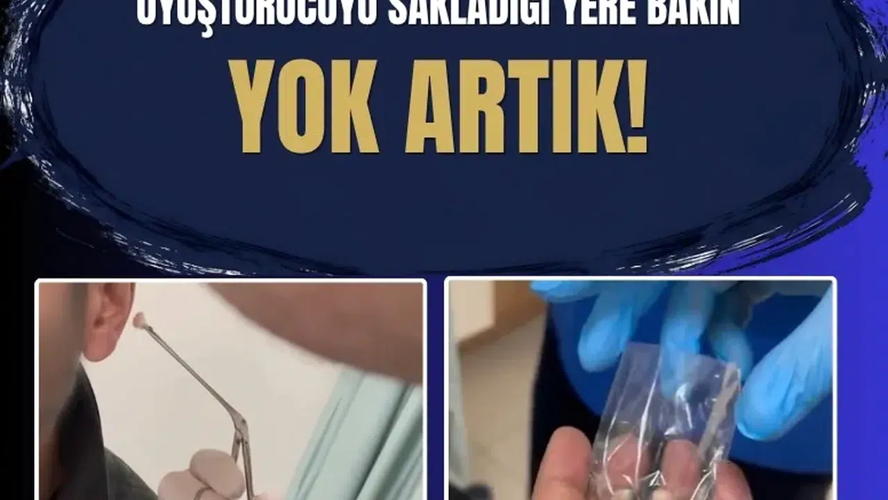 Kayseri’de kulağının içine uyuşturucu saklayan şüpheli yakalandı