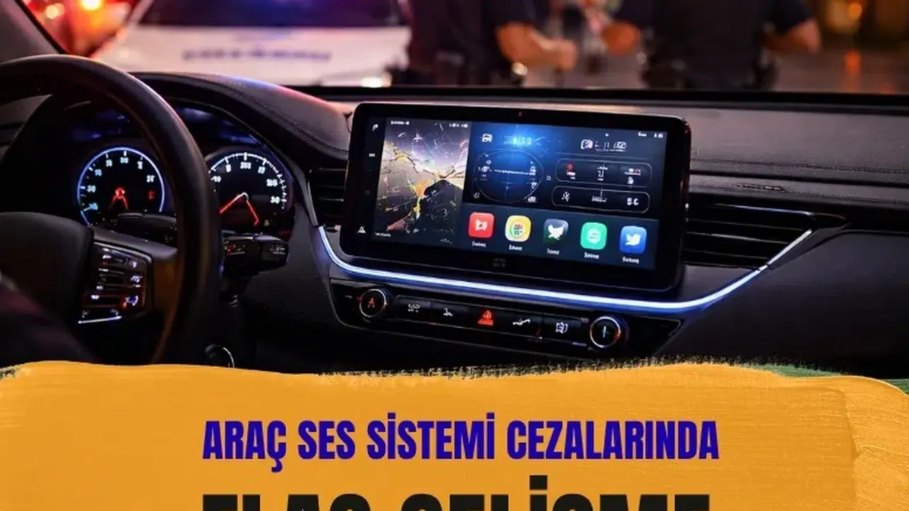 Araç ses sistemi cezalarında flaş gelişme
