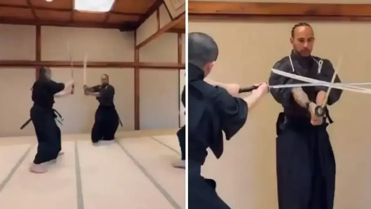 Lewis Hamilton’dan Sürpriz Hamle! Samuray Eğitimi Aldı