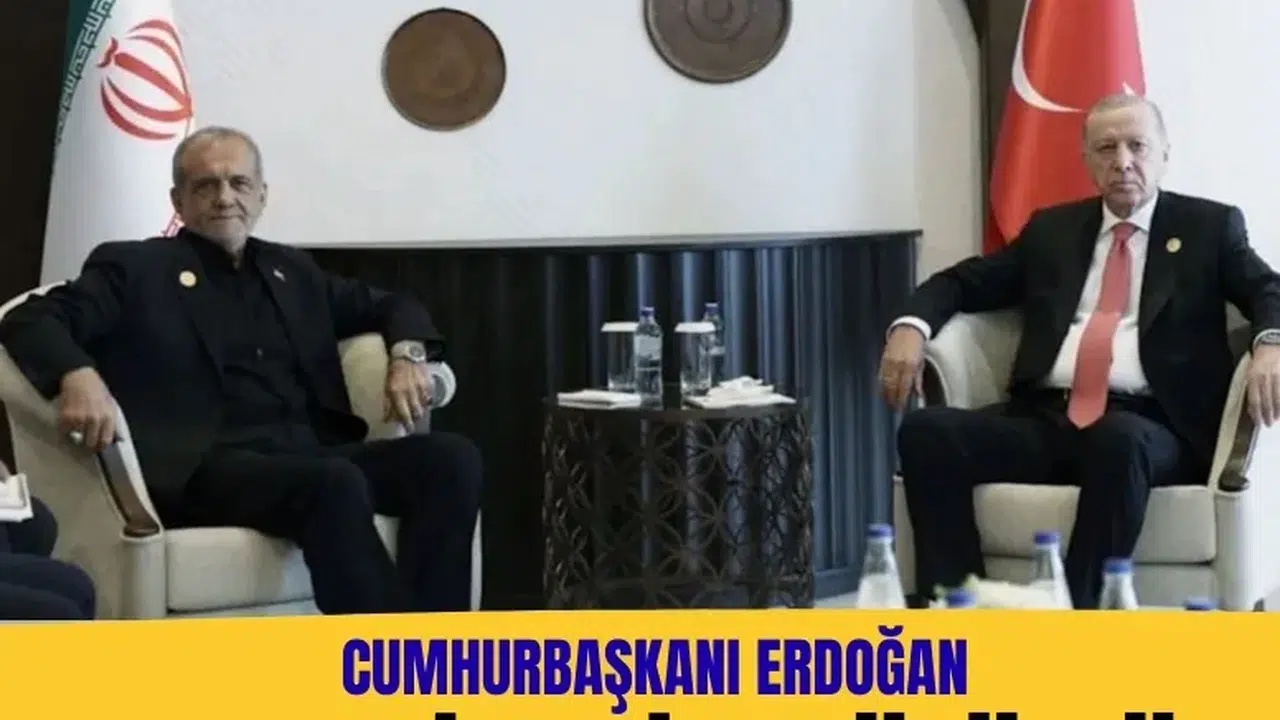 Erdoğan ile Pezeşkiyan görüştü: İran füzeler bizim değil dedi