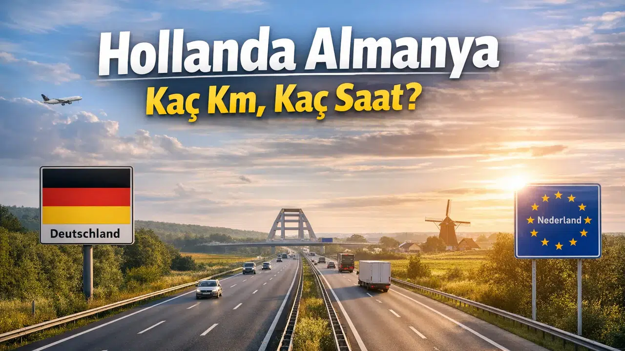 HOLLANDA ALMANYA ARASI KAÇ KM, KAÇ SAAT? Almanya’dan Hollanda’ya nasıl gidilir?