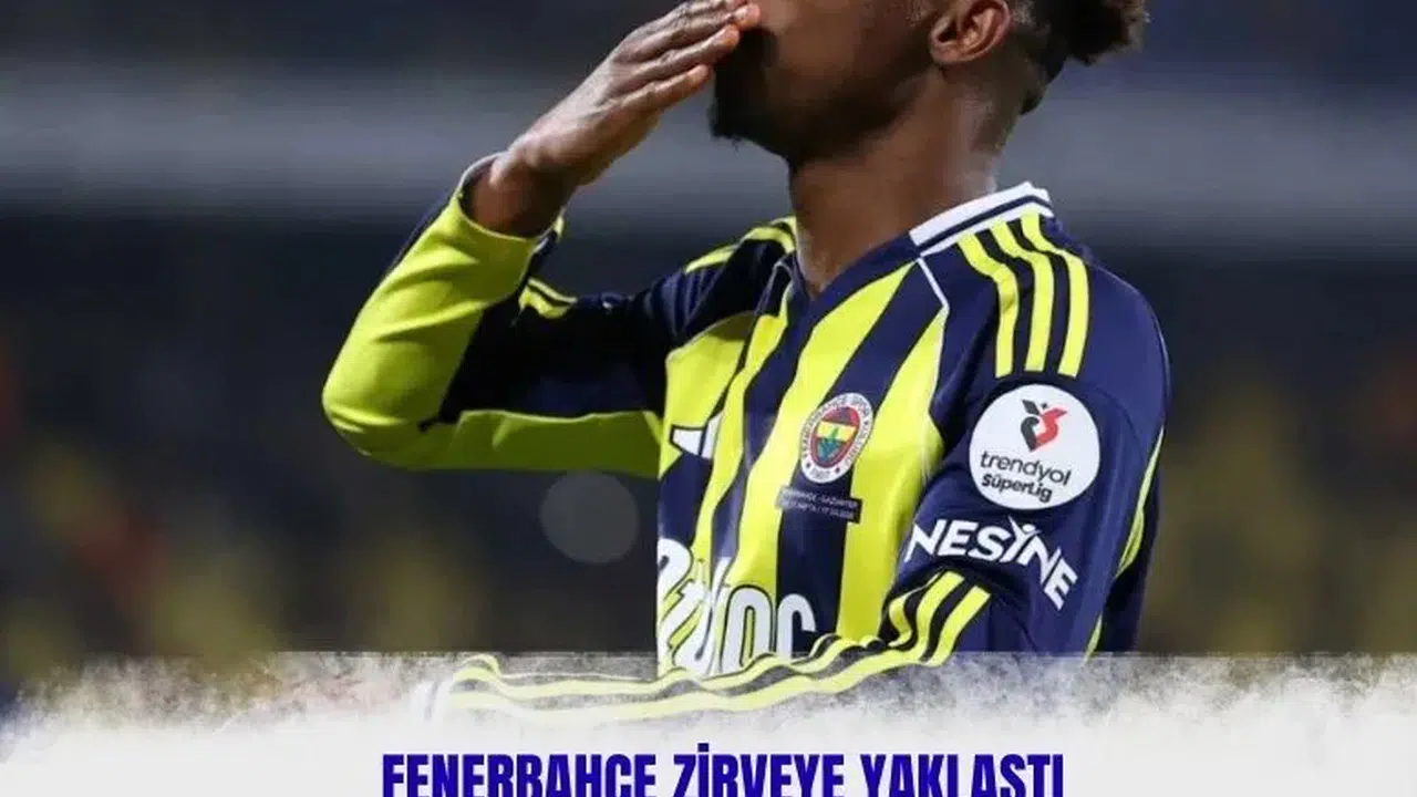 Fenerbahçe’den gol şovu: Gaziantep FK’ya 4 gol birden