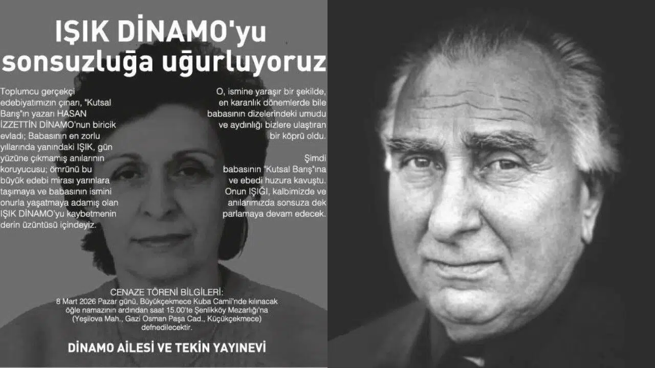 Hasan İzzettin Dinamo’nun Kızı Işık Dinamo Hayatını Kaybetti