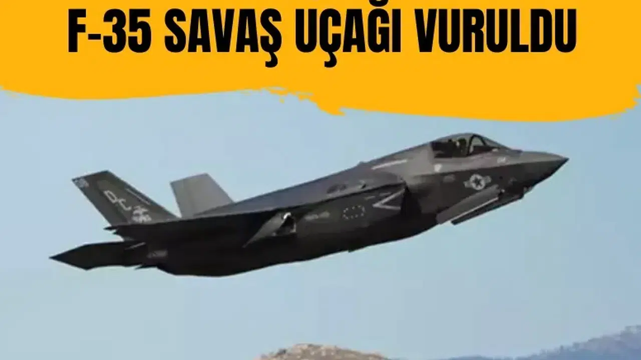 CNN duyurdu: İran ABD'nin F-35'ini vurdu acil iniş yaptı