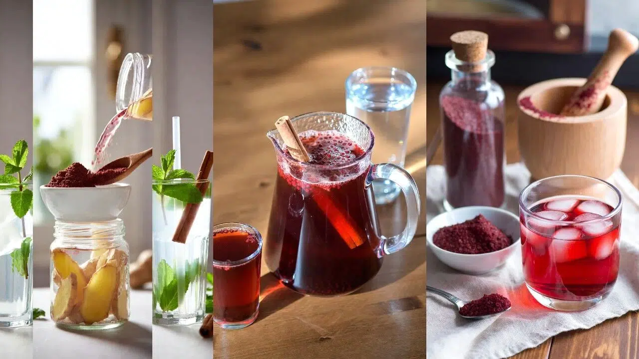 Cumhurbaşkanı Erdoğan’ın Katıldığı İftar Menüsündeki Zencefilli Sumak Şerbeti Tarifi