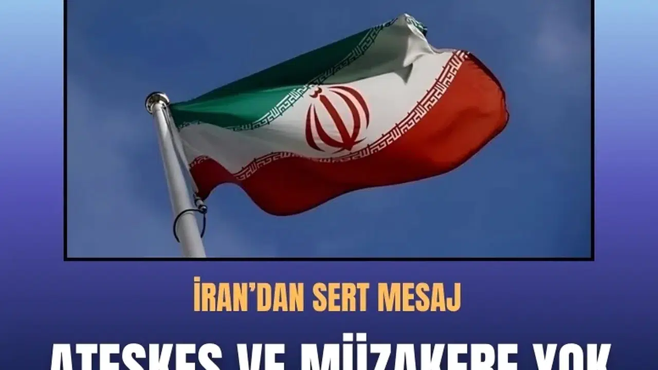 İran ABD ve İsrail çatışmalarında ateşkes ilan etmeyecek