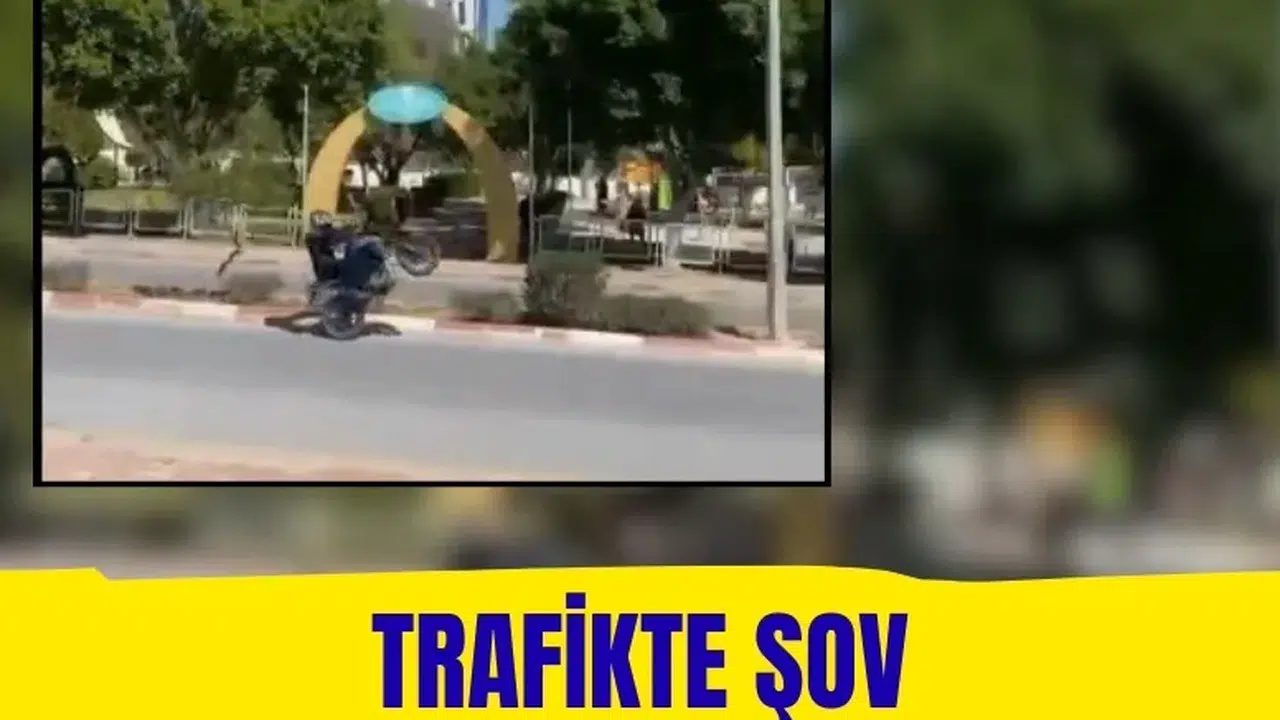 Trafikte şov pahalıya patladı: Motosikleti 60 gün men edildi, 172 bin TL ceza kesildi