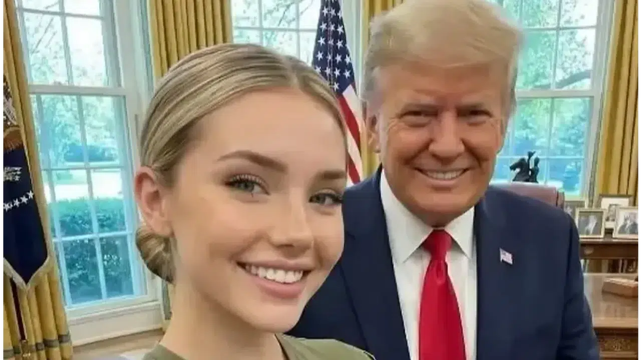 ABD’Lİ KADIN KOMUTAN TRUMP İLE FOTOĞRAFI GERÇEK Mİ! ABD'li Komutan yapay zeka mı?