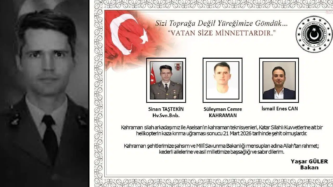 BİNBAŞI SİNAN TAŞTEKİN KİMDİR (ASLEN NERELİ, EVLİ Mİ) Sinan Taştekin Aslen Nereli, Görevi Neydi, Katar’daki Helikopter Kazasında Nasıl Şehit Oldu?