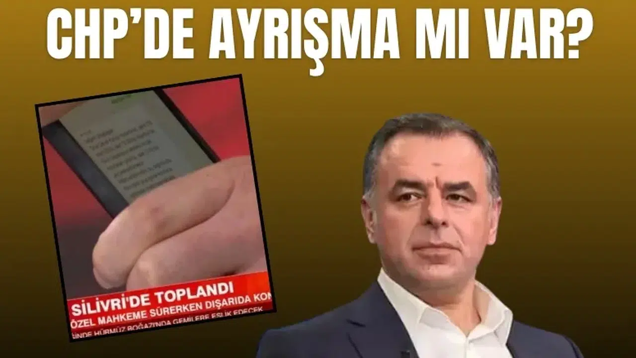 Barış Yarkadaş canlı yayında CHP vekillere atılan mesajı gösterdi