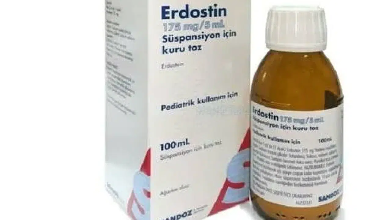 ERDOSTİN NEDİR? Ne işe yarar, ne için kullanılır, nasıl kullanılır, kaç gün kullanılır, yan etkileri nelerdir?