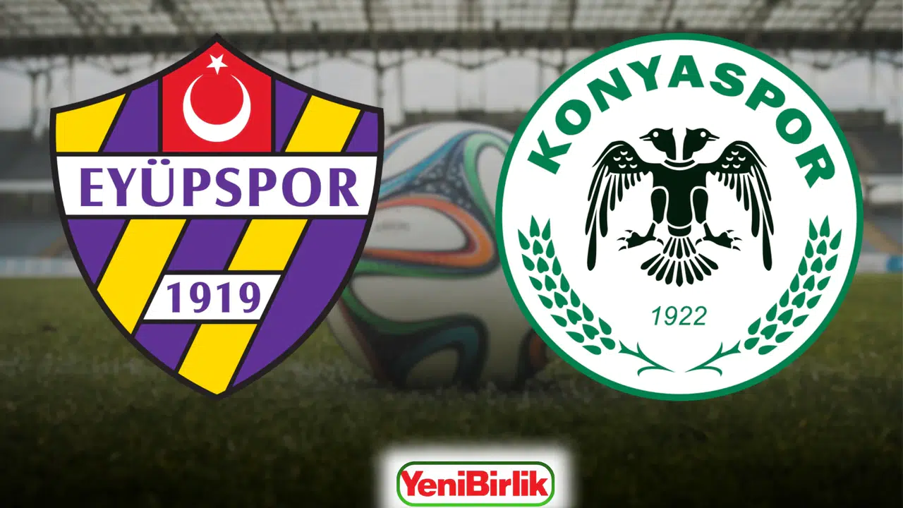 EYÜPSPOR-KONYASPOR MAÇI A SPOR CANLI YAYIN BİLGİSİ! Bugün saat kaçta, şifresiz mi, hangi statta oynanacak?