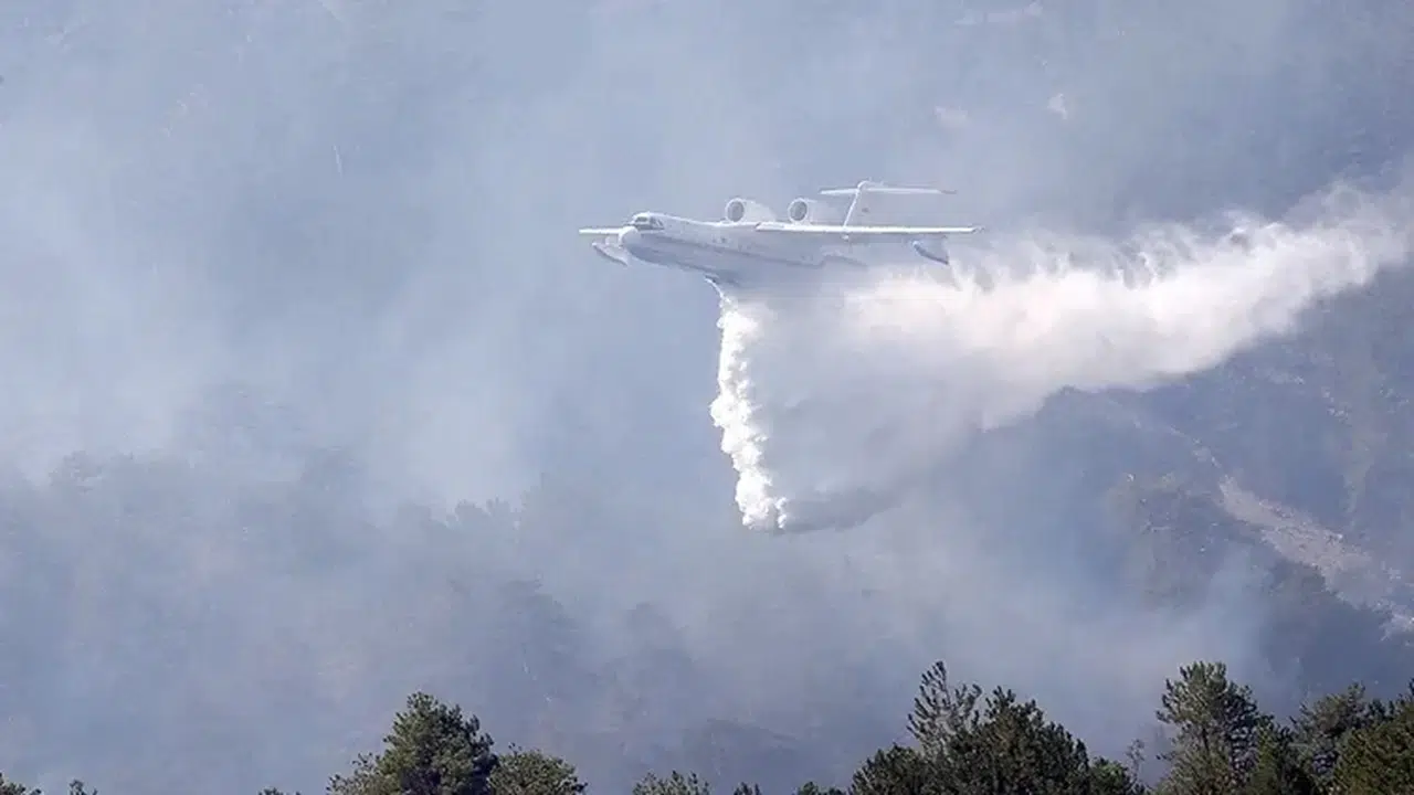 Orman Yangınlarına Karşı Dev Güç: Hava ve Kara Filosu Tam Kadro