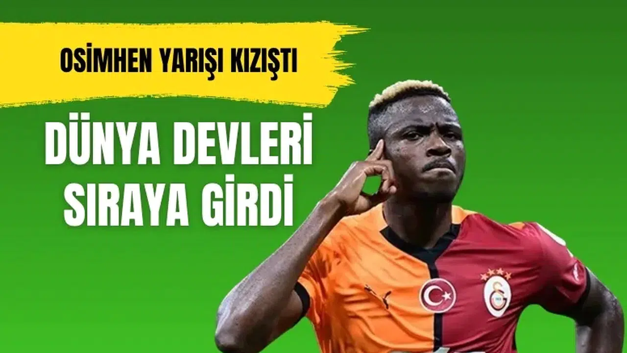 Victor Osimhen için devler savaşı: Barcelona ve Real Madrid karşı karşıya