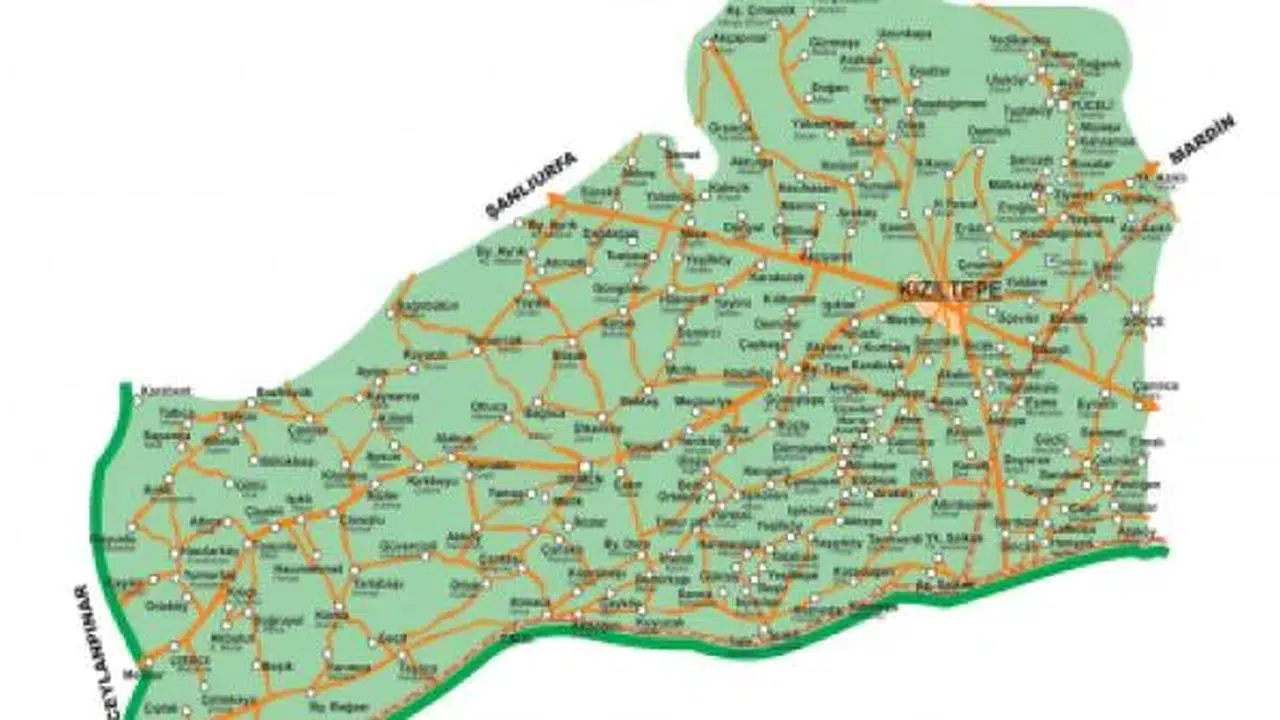 KIZILTEPE KÖY HARİTASI NEDİR? Mardin Kızıltepe Köylerinin Kürtçe, Ermenice, Süryanice, Arapça ve Türkçe İsimleri Neler?