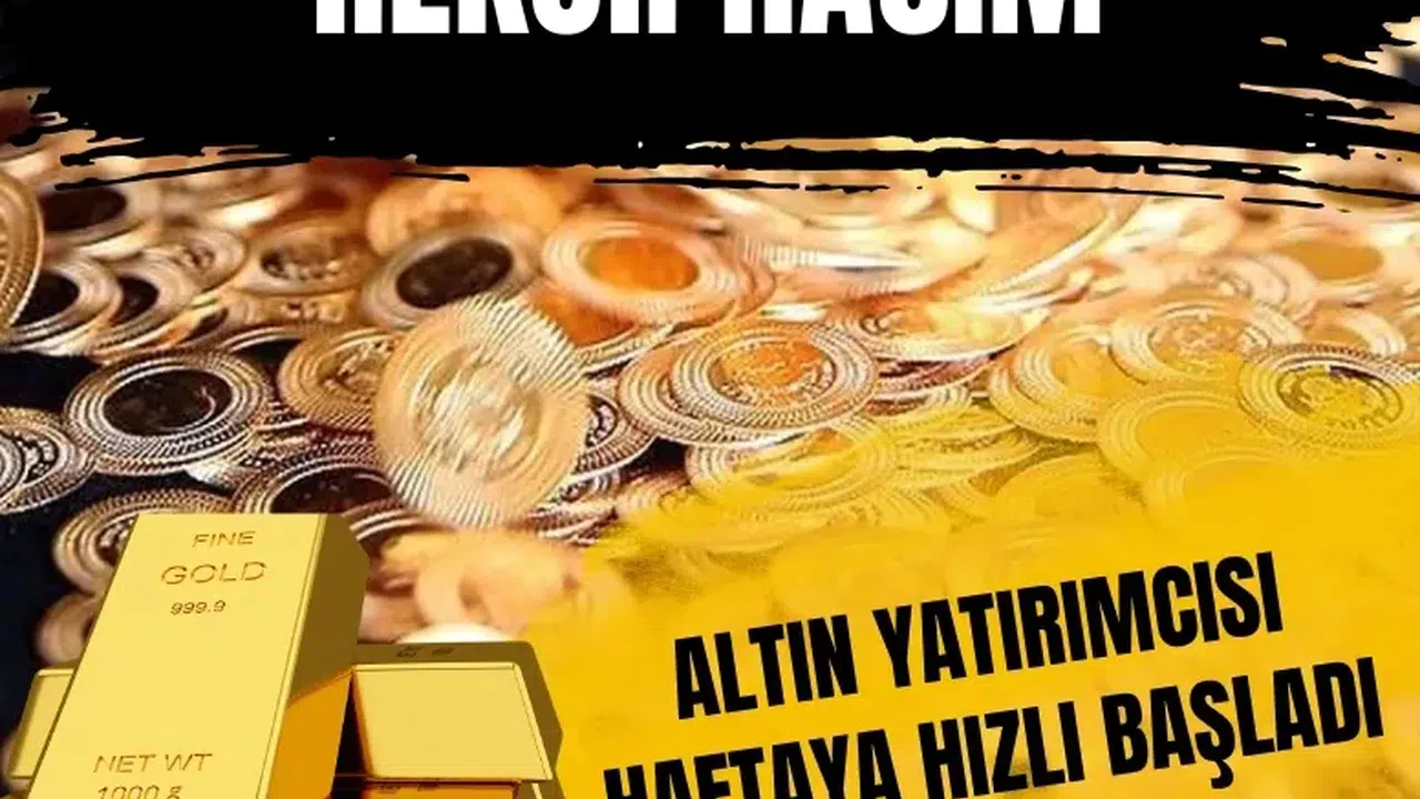 Altın piyasasında ilk gün hareketi: Yüzde 5,5 artış