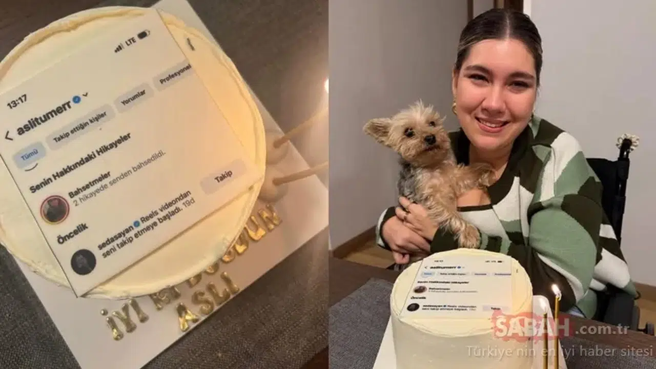 Seda Sayan’ın Takibi Pastaya Taşındı! Sosyal Medya Üreticisi Aslı Tümer’in Doğum Günü Sürprizi