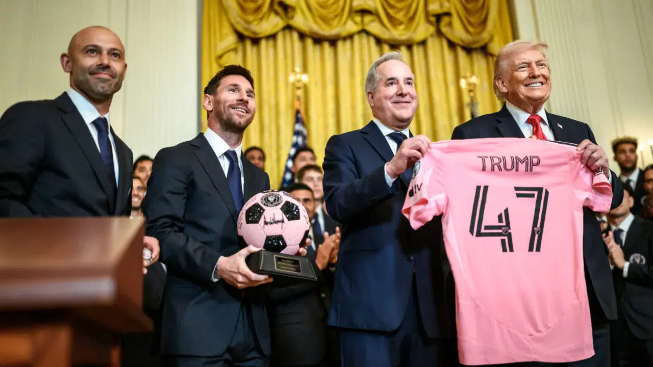 Lionel Messi, Inter Miami ile Beyaz Saray’da ABD Başkanı ile Buluştu