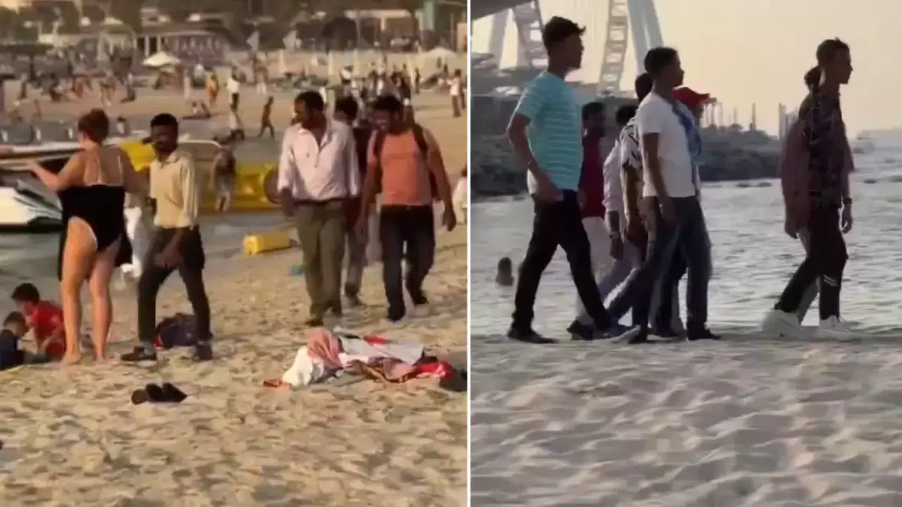 Dubai Resmen Hintlilerin Eline Geçti! Milyonerler Kaçtı, Plajlar Hint İstilasına Uğradı!