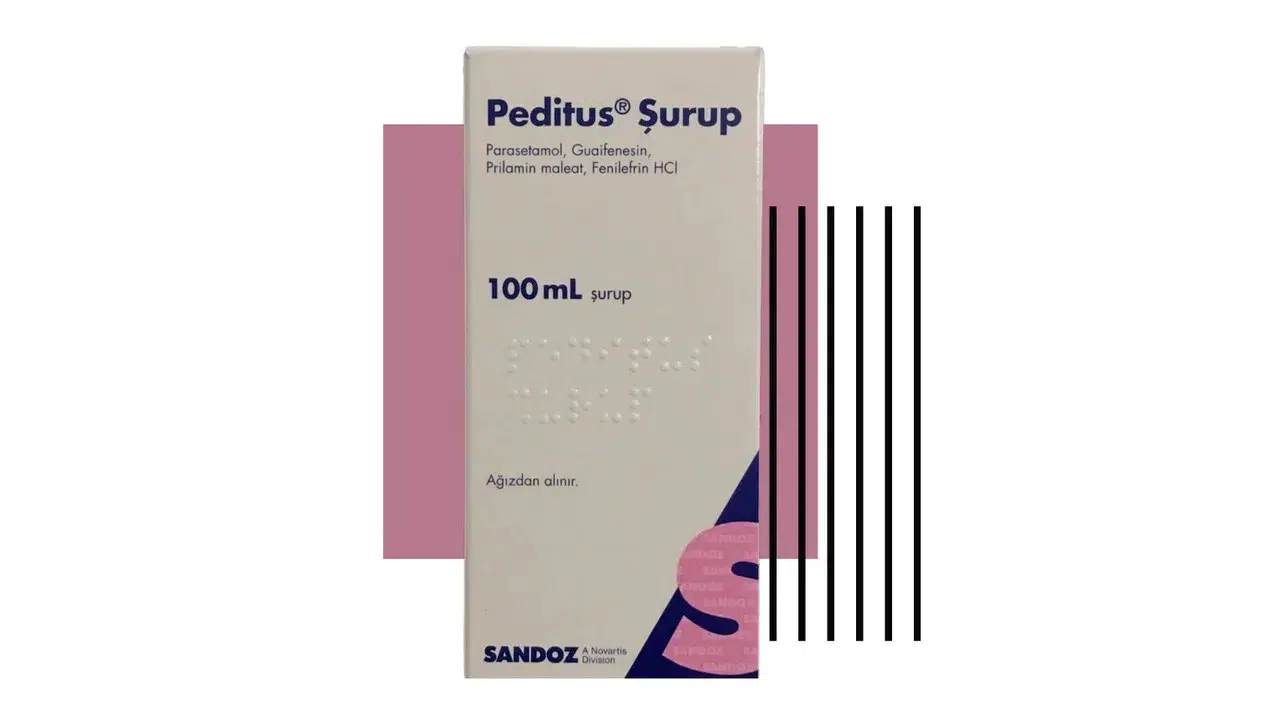 PEDITUS ŞURUP NE İŞE YARAR? Peditus şurup nedir, öksürük ve alerjik burun akıntısında nasıl kullanılır?