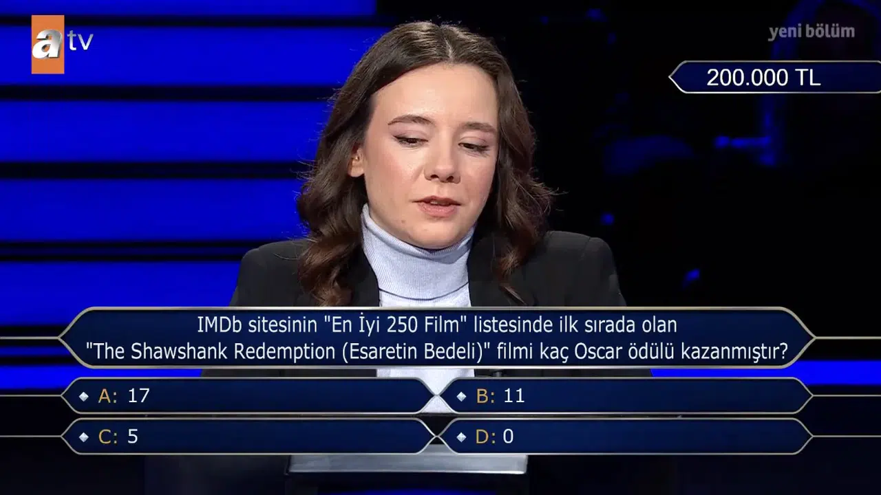 The Shawshank Redemption kaç oscar kazandı?