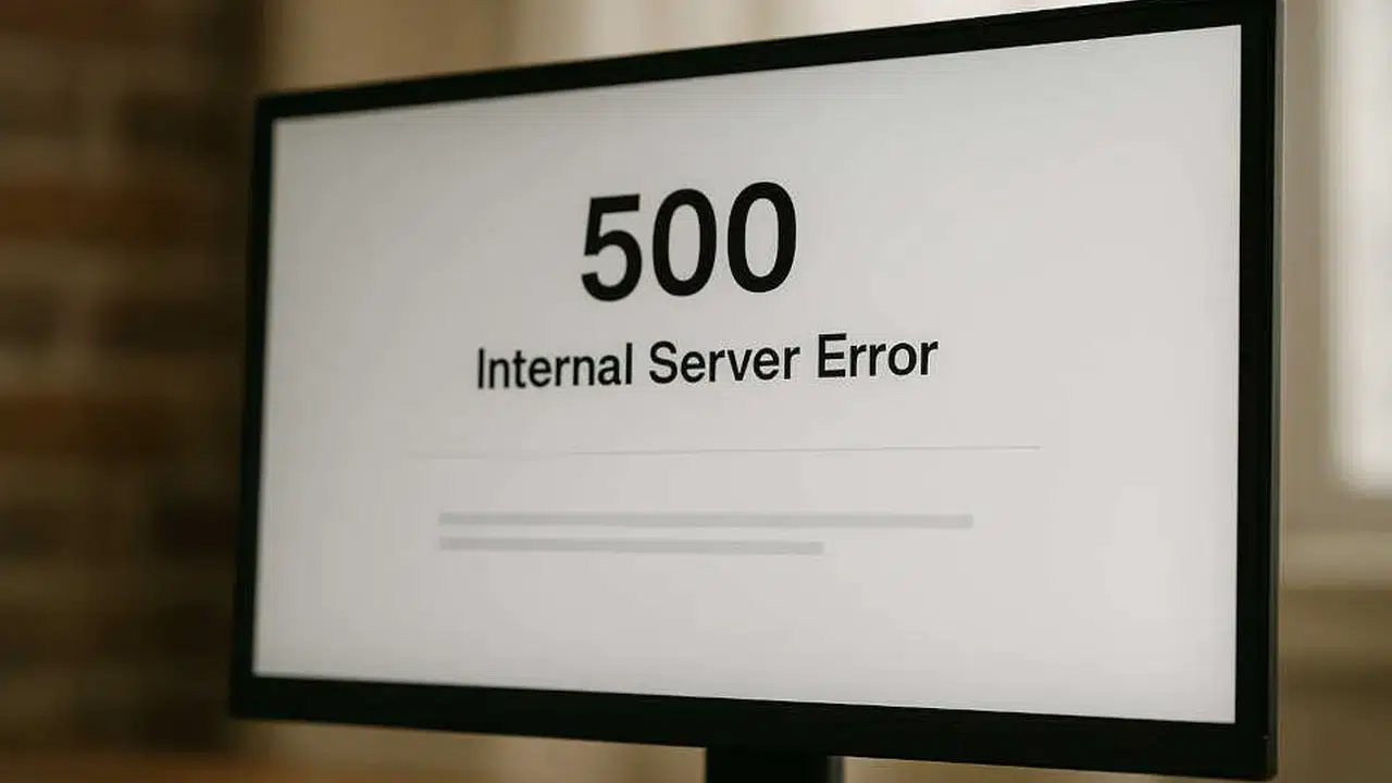 ERROR 500 NE DEMEK VE NASIL ÇÖZÜLÜR! HTTP 500 hatası neden çıkar, çözümü var mı?